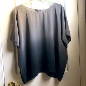 Silk ombré top L
